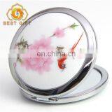 Custom Beautiful Girl Printing Folding Pocket Mirror thumbnail-2
