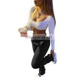 Women 2020 Autumn Winter Pleated Micro Horn Thickened Stacked Casual Pants thumbnail-4