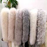 Supply Down Jacket, Cotton Coat, Coat, Collar, Cap Strip, Artificial Wool and Fox Tail Hair, Raccoon Dog Hair, Real Fur, Grass Collar Can be Processed and Customized thumbnail-4