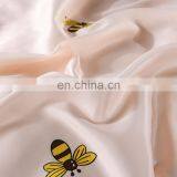 2020 Summer New Arrival Silk Touch Washed Silk Polyester Fabric 4PCS Low MOQ Ready to Ship Reactive Printing Bedding Set thumbnail-5