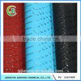 China Embossed PU Artificial Leather for Shoes Making thumbnail-2