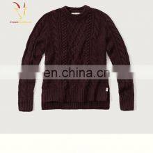 Warm Wool Private Label Knitted Winter Sweater for Women thumbnail-5