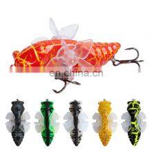 New Design 75mm 15.4g Floating Rotating Wings Propeller Fishing Lure Whopper Plopper Freshwater Saltwater Lures thumbnail-1