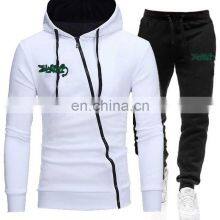 Manufacturers Custom LOGO New Men's Plus Size Casual Zipper Cardigan Zipper Sports Jogging Suit Custom Hoodie S-5XL thumbnail-4