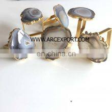 Luxury Agate Napkin Ring