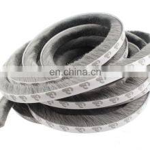 Aluminum Alloy Door and Screen Window Sealing Strip Self-adhesive Wardrobe Anti-collision Brush Wool Pile Sealing Strip