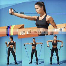 Home Fitness Equipment Resistance Bands Exercise Vitality Elastic Pull Ropes for Indoor Strength Training thumbnail-2