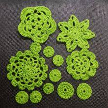Handcraft Garment Accessories Handmade Cotton Appliques thumbnail-3
