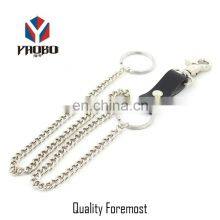 Fashion High Quality Metal Swivel Bolt Snap Hook Leather Wallet Chain thumbnail-3