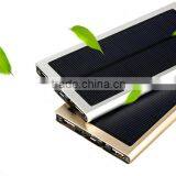 Portable Solar Power Charge Power Bank 20000mah High Capacity Waterproof Travel Power Bank With Solar Charger Bank Quality Choice