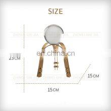 Crystal Ball Golden Base Tabletop Home Decor thumbnail-2