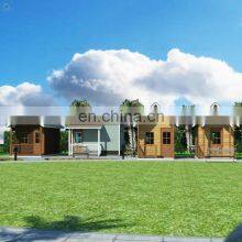 Cheap Steel Frame Kit Home Cabins With Terrace for Rent Green Farm House Small Kit Homes in Australia thumbnail-1