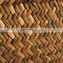 HBK Three Piece Set( Small Size) With Lid Rectangle Handmade Natural Seagrass Storage Box for Clothing and Sundries thumbnail-4