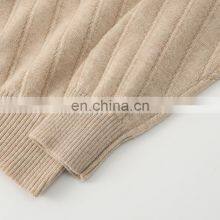 Basic O-Neck Jumper 12GG Solid Color 100% Soft Cashmere Pullover for Women Winter Casual Style thumbnail-6