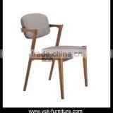 DC-235 Stackable Target Dining Room Red Soild Beech Wood Chairs thumbnail-1