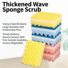 Best Sale Wash Sponge Customized Durable Cleaning Cellulose Nylon Pad Wash Scouring Pads Sponge thumbnail-1