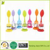 Hot Selling Leaf Shape Silicone Tea Infuser Loose Leaf for Promation thumbnail-1