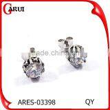 Online Shopping Cheap Wholesale Jewellery Charm Girls Crystal Stud Earrings thumbnail-5