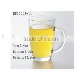 2015 Glass beer mug with printing colors for gift and promotional projects
