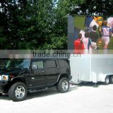 Shenzhen China led display supplier P8 Full color outdoor LED truck display screen