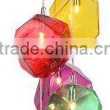 Modern Manpower Blown Glass Pendant Light thumbnail-3