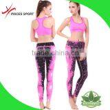 Organic cotton fitness leggings printing yoga leggings                        
                                                Quality Choice