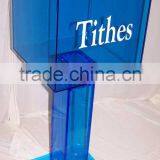 High-end Acrylic Donation Boxes, Magnetic Acrylic Donation Box With Lock thumbnail-1