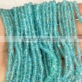 Natural Apatite Smooth Round 4-5mm 13" Long Beads Strand,Handmade Beads Strand,Natural Beads,Spacer Beads,Tyre Shape Bea