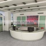 Circular Design Office Furniture Front Desk