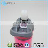 Colored 24oz Tritan Sports Water Bottle With Straw thumbnail-4