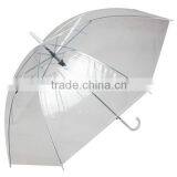 China OEM Factory Direct Clear Transparent Plastic Poe Umbrella