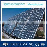 China 3.2mm Tempered Ultra Clear Low Iron Pattern Glass for Solar Cell thumbnail-1