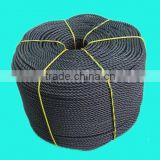 3-stand Twisted PE rope in factory price