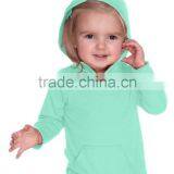 LuoQi OEM Fancy Design Baby Hoodie/100% Cotton Long Sleeve Pullover/Custom Wholesale Children Plain Hoodies For Kids Quality Choice thumbnail-3