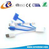 Our Patent 5 in 1 Promotional Portable Multi Charging Cables