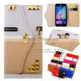 Leather Phone Cover Case For Samsung Galaxy S6 With Zipper Bag thumbnail-1