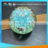 2016 best selling products holiday decoration PMMA Material 100mm plastic craft ball