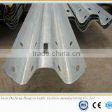 China New Style Hot Rolled Spraying Plastics Crash Barrier for Two Beam thumbnail-1