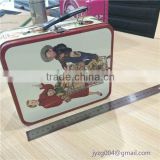 Delicate New Cheapest Metal Lunch Box CYMK Print OEM Rectangular Tinplate Lunch Box Manufacture
