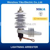 Wenzhou Yika 12KV Polymeric Lightning Arrester Surge Arresters
