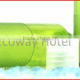 Plastic Cosmetic Bottles Clear Green Transparent Pvc Hotel Shampoo Bottle thumbnail-3