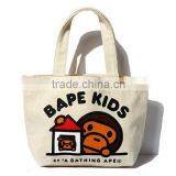 Foldable High Quality Cotton Shopping Tote Bag With Custom Logo Quality Choice thumbnail-3