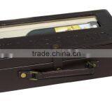 Customized PU Leather Wine Packaging Box With Opener Tools thumbnail-5