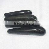 Natural Rock Obsidian Massage Wand