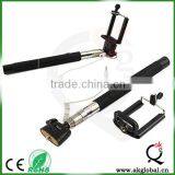 No Charger and All Compatible Brand Handheld Selfie Stick Monopod With Cable Remote Control thumbnail-4