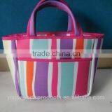 2015 Hot Selling Color Mixture Neoprene Shopping Bag Soft Folding Storage Bag, Handy Travel Bag thumbnail-1