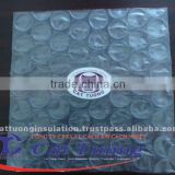 Bubble air foam for anti-shock packaging in transport with containers