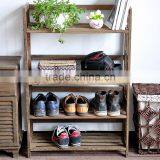 Home Life Wood 4-tier Shoes Storage Racks ,plant Display Shelf thumbnail-1