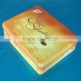 Rectangular Chocolate Tin Can