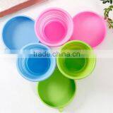Popular Portable Colorful Silicone Folding Collapsible Cups & Retractable Cup thumbnail-4